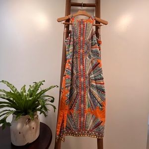 Gianni Bini tailored multi-color midi dress